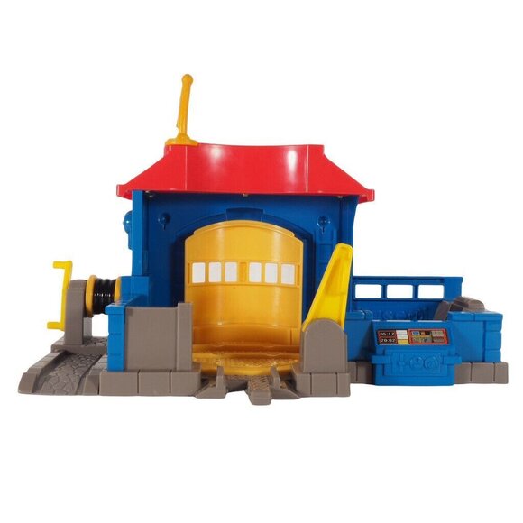 Fisher Price GeoTrax Transportation System Mechanics Garage Moving Parts 2003 - Picture 4 of 7